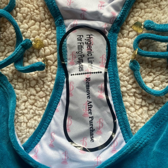 ✨SOLD✨Juicy Couture- Velour Bikini Set, SIZE: M - Picture 6 of 7